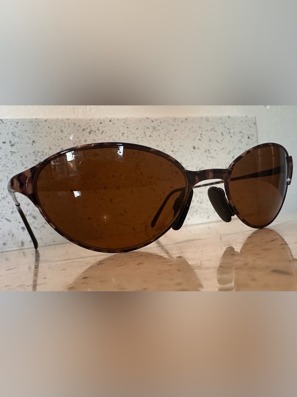 Vintage Arnette Brown Tortoiseshell Phoenix Sunglasses